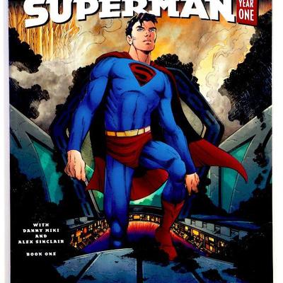SUPERMAN YEAR ONE #1 John Romita Jr. Cover Variant 2019 DC Black Label Comics NM