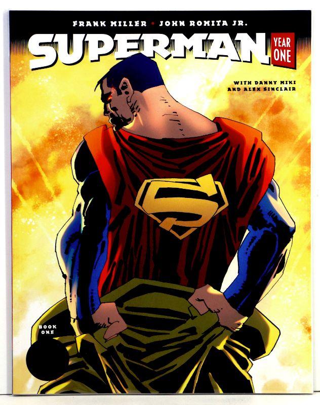 SUPERMAN YEAR ONE #1 FANK MILLER VARIANT 2019 DC BLACK LABEL NM