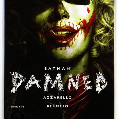BATMAN DAMNED #2 Lee Barmejo Variant Cover 2019 DC Black Label Comics NM