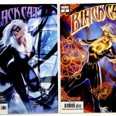 BLACK CAT #3 Inhyuk Lee BOBG plus J Scott Campbell Variant Covers 2019 Marvel Comics NM