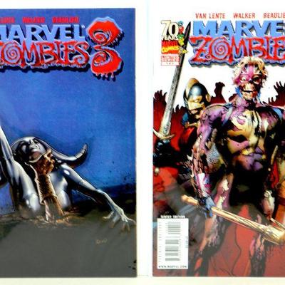 MARVEL ZOMBIES 3 #1 #2 #3 #4 Complete Set 2008 Marvel Comics NM