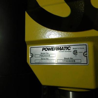 Powermatic 2800B Floor Drill Press 115V Rarely Used
