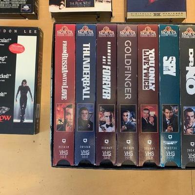 Assortment of 12 VHS Tapes