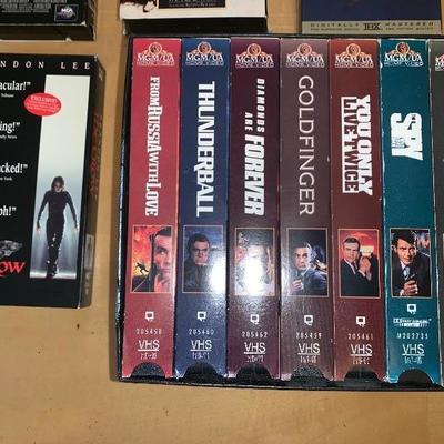 Assortment of 12 VHS Tapes