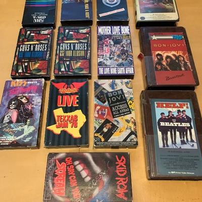Assortment of 13 VHS Tapes