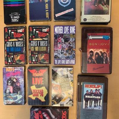 Assortment of 13 VHS Tapes
