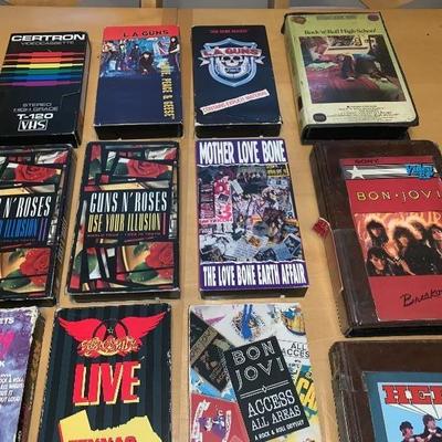 Assortment of 13 VHS Tapes