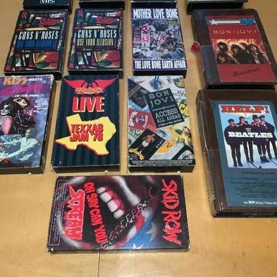 Assortment of 13 VHS Tapes