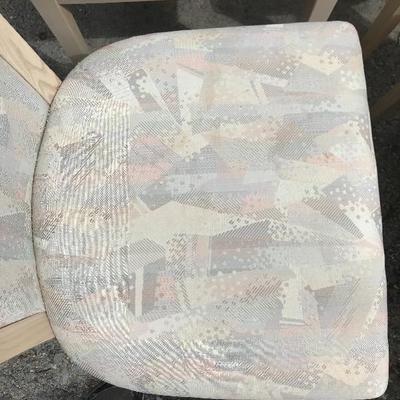Set of 6 Italian Mid Century Modern A. Sibau Dining Chairs