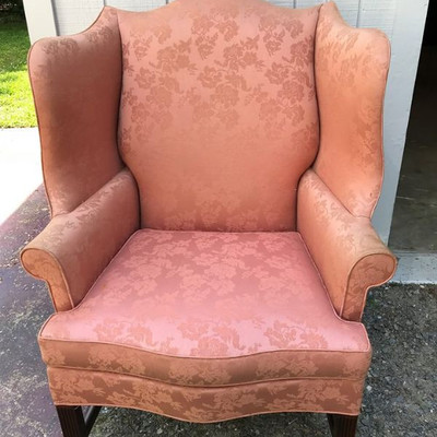 Hickory Chair Company Wing Back Cair