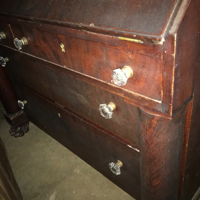 Chippendale Mahogany China Cabinet China Hutch