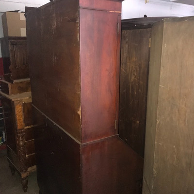 Chippendale Mahogany China Cabinet China Hutch