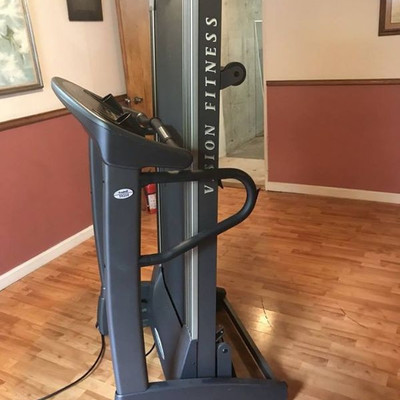 Vision Fitness Folding Treadmill T9250