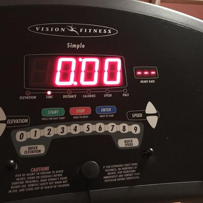 Vision Fitness Folding Treadmill T9250