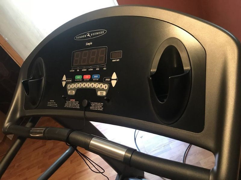 T9250 vision fitness treadmill manual hot sale