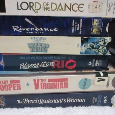 Lot 25 - VHS & DVD Movies