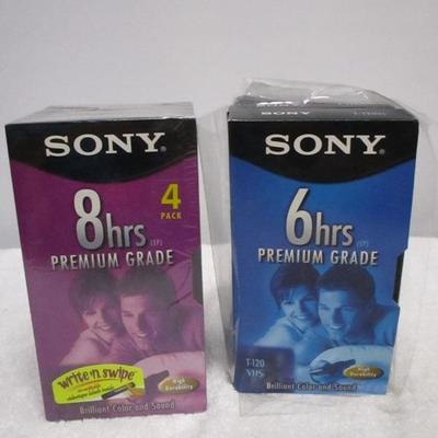 Lot 26 - 8 Hour & 6 Hour VHS Tapes
