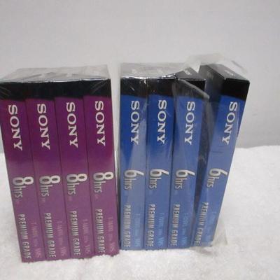 Lot 26 - 8 Hour & 6 Hour VHS Tapes