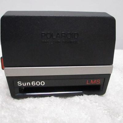 Lot 39 - Polaroid Sun 600 LMS Instant Film Flash Camera With Strap