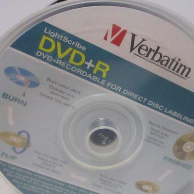 Lot 47 - Verbatim DVD+R & CD-R Disc