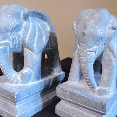 Elephant Bookends