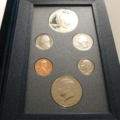 US Mint Presitge 1990 Eisenhower Centennial 6 Coin Set in Original Display Box