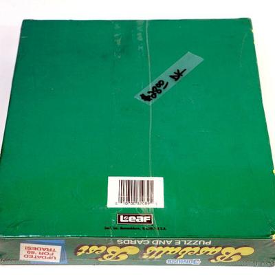 1989 DONRUSS BASEBALL'S BEST PUZZLE AND CARDS FACTORY SEALED SET