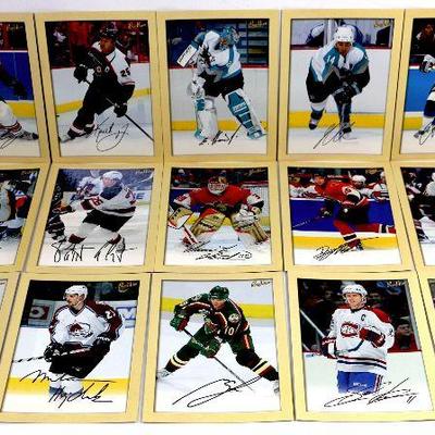 2005/06 UPPER DECK BEE HIVE HOCKEY CARDS PHOTO CARDS SET OF 15