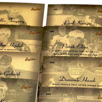 2005/06 UPPER DECK BEE HIVE HOCKEY CARDS PHOTO CARDS SET OF 15