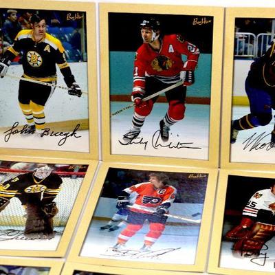 2005/06 UPPER DECK BEE HIVE HOCKEY CARDS PHOTO CARDS SET OF 15