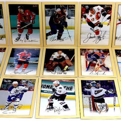 2005/06 UPPER DECK BEE HIVE HOCKEY CARDS PHOTO CARDS SET OF 15