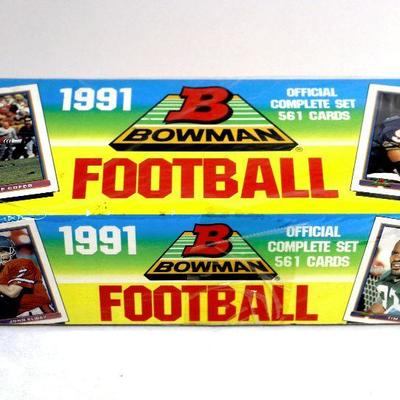 1991 BOWMAN FOOTBALL CARDS OFFICIAL COMPLETE SET FACTORY SEALED BOX