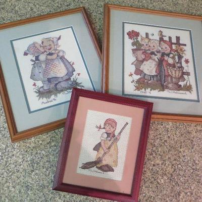 Hummel Cross Stitch Lot 2