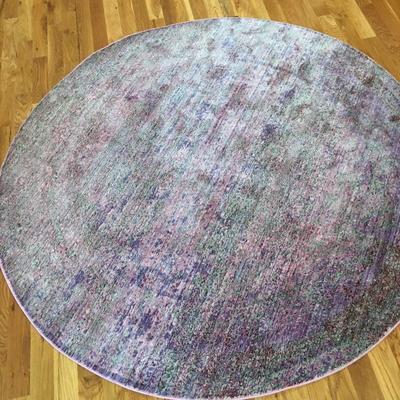 Lot 9 - Pair of Round Area Rugs