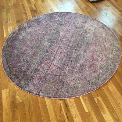 Lot 9 - Pair of Round Area Rugs
