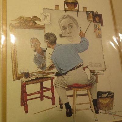 Collection of Norman Rockwell Prints