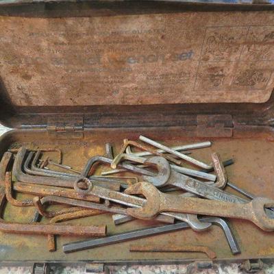 Red Tool Box and Tools