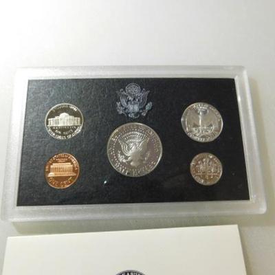US Mint 1998 Silver Proof Coin Set with COA