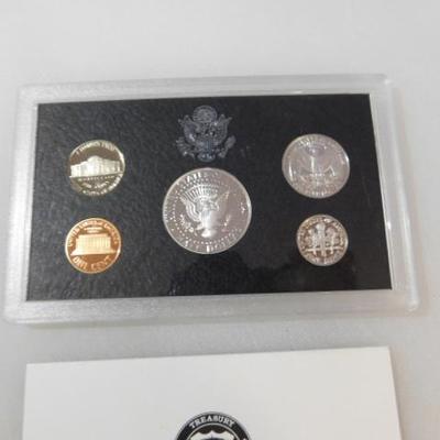 US Mint 1996 Silver Proof Coin Set with COA