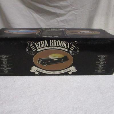 Lot 52 -  Ezra Brooks 1941 Lincoln Mark 1 Bourbon Whisky Decanter Bottle 