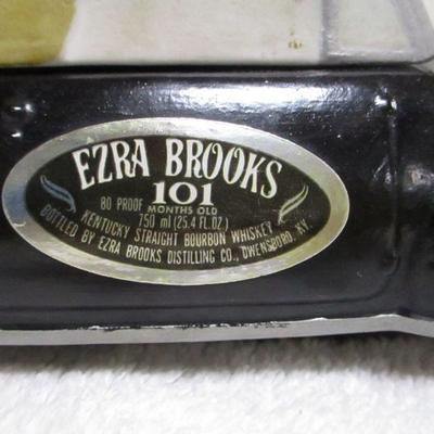 Lot 52 -  Ezra Brooks 1941 Lincoln Mark 1 Bourbon Whisky Decanter Bottle 