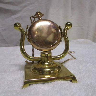 Lot 53 - Waltham Pocket Watch With Stand