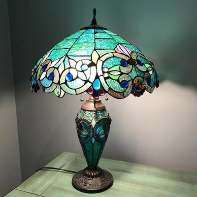 Lot 21 - Tiffany Style Lamp