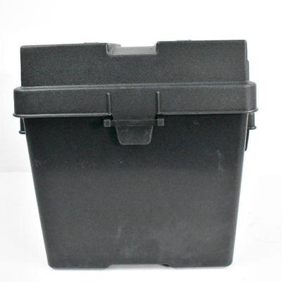 Battery Box with Snap Top NOCO HM306BK Single 6 Volt, Black - New