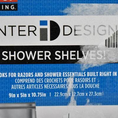 Interdesign Shower Shelves with Rust Proof Coating - New