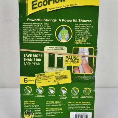 Waterpik EcoFlow Shower Head - New, Open Box