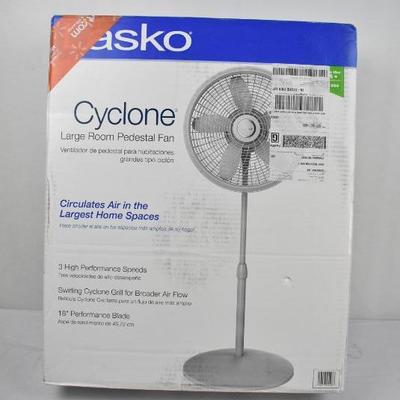 Lasko Cyclone Large Room Pedestal Fan - New