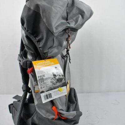 Outdoor Products Internal Frame Pack Arrowhead 8.0, Gray & Orange - New