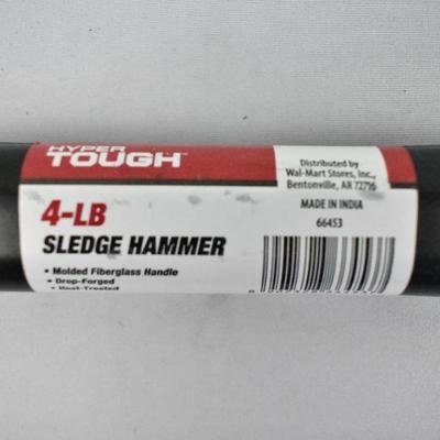 Hyper Tough 4-Pound Sledge Hammer - New