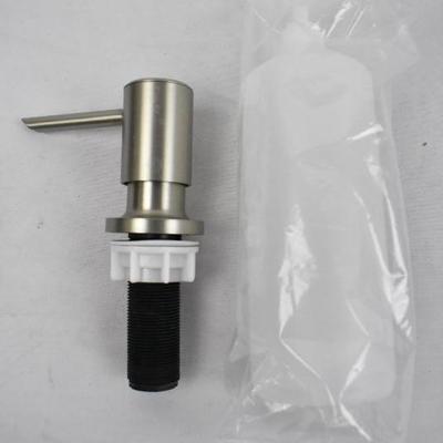 Soap Pump for Counter Install, Brushed Nickel - New